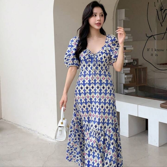 NWT Zara Printed Midi Dress - 3139/725 - Picture 5 of 16